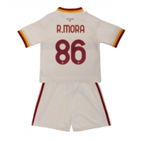 Dres AS Roma Rodrigo Mora #86 Preč pre deti 2026-27 Krátky Rukáv (+ trenírky)